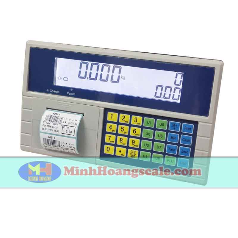 Cân bàn ghế ngồi cân bàn hộp in tem nhãn 4 Đầu hiển thị cân in tem nhãn IND PP