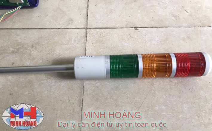 Cân điện tử có còi đèn cảnh báo HI-LO-OK 60kg 100kg 150kg 200kg 300kg 3 Đèn cảnh báo khối lượng Hi Lo Ok